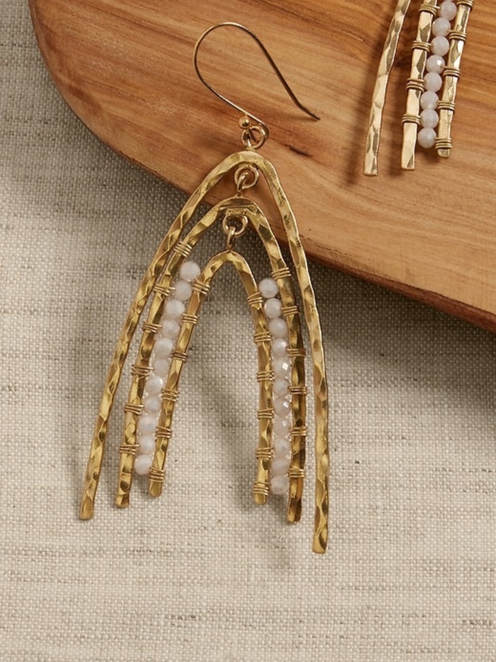 BR X AUREUS & ARGENT Arches Silverite Earrings